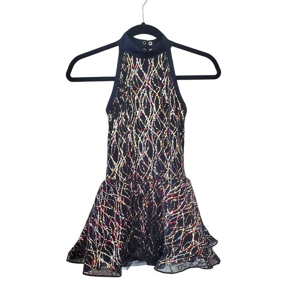 Weissman Rotten To The Core Dance Costume Jazz Tap Halloween Recital Sz LC - Picture 2 of 5